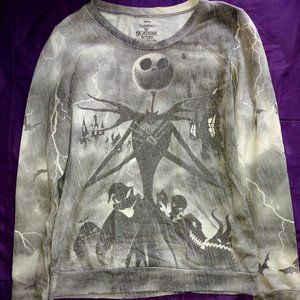 Hot topic Nightmare before Christmas shirt, size medium.